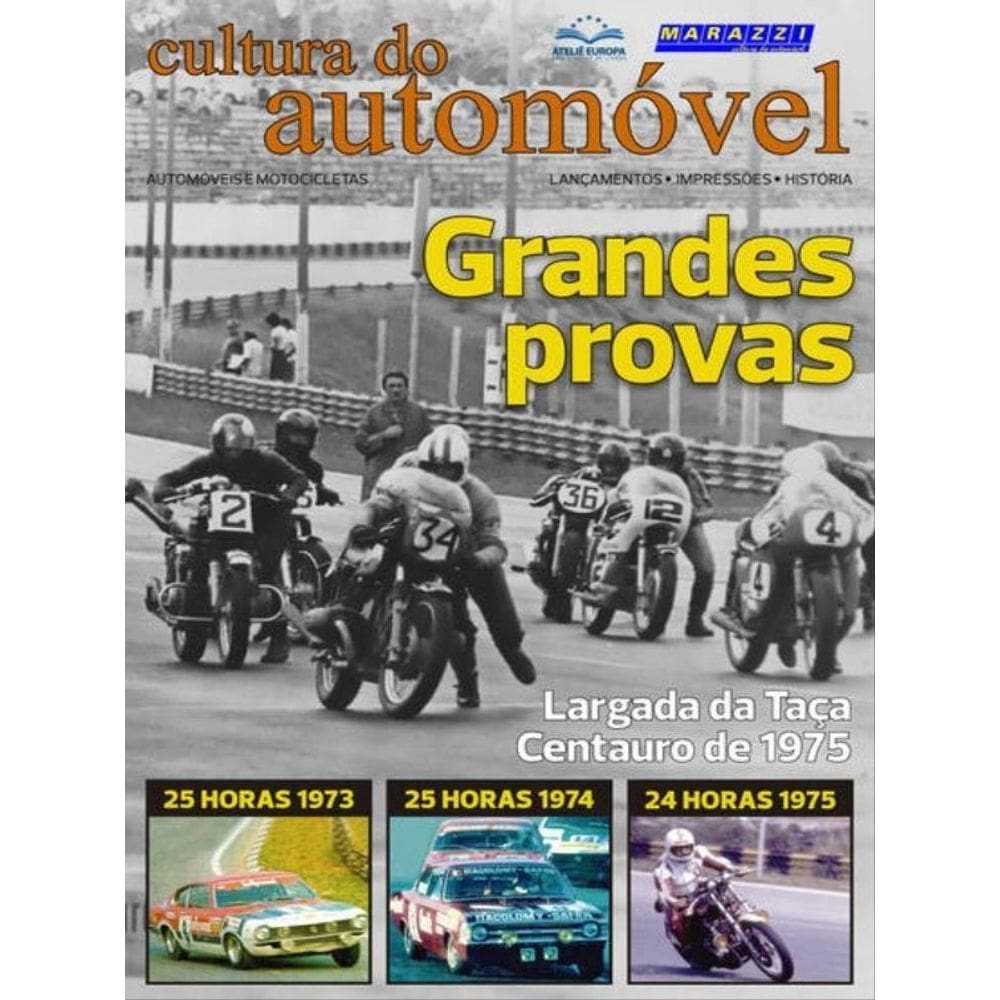 Cultura Do Automóvel Volume 3 - Grandes Provas