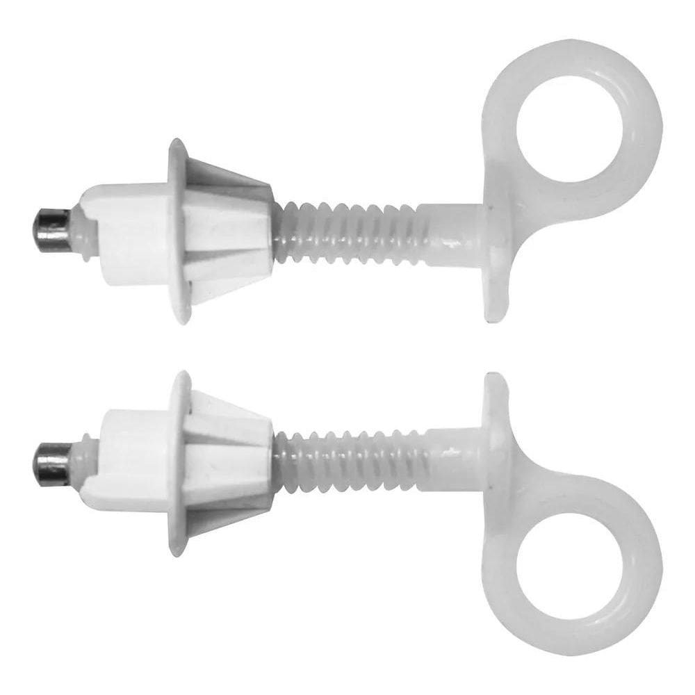 10X Par De Parafusos Com Reforço Metálico Para Assento Elev