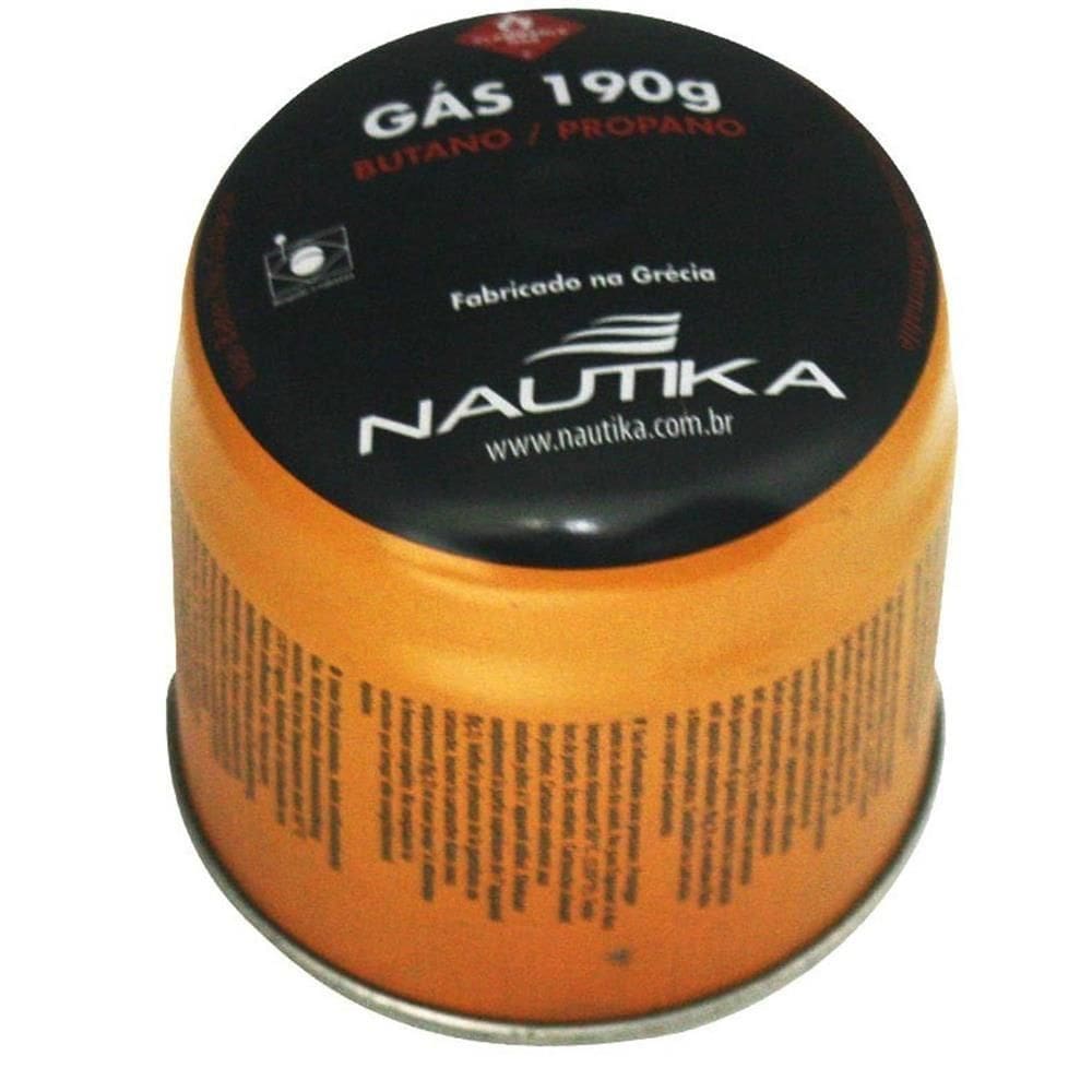 Cartucho Descartável Para Gás 190g - 280500 - Nautika Cartucho De Gás 190g Nautika