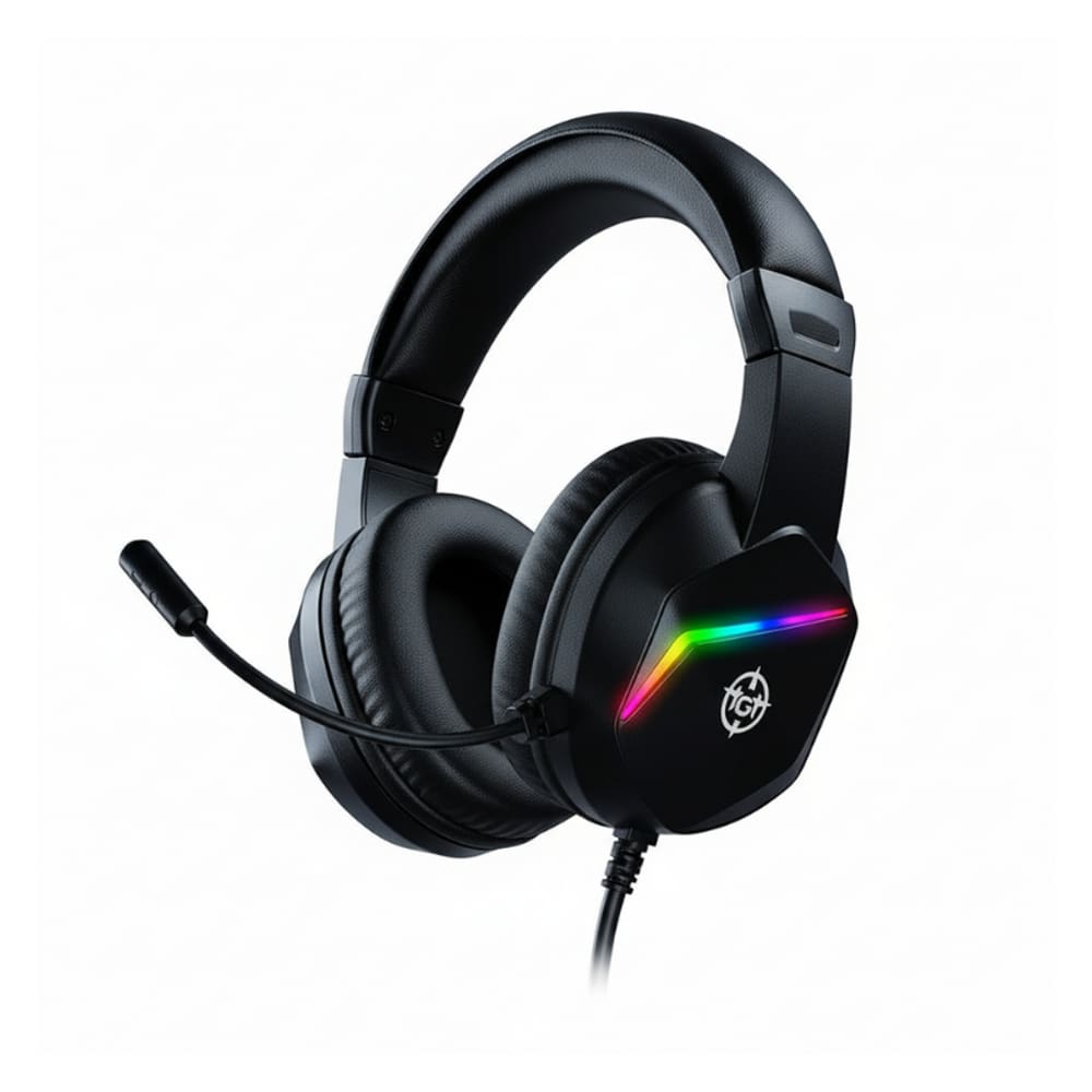 Headset Gamer TGT Diver V2 Rainbow 40mm Preto - TGT-DVR-RGB02