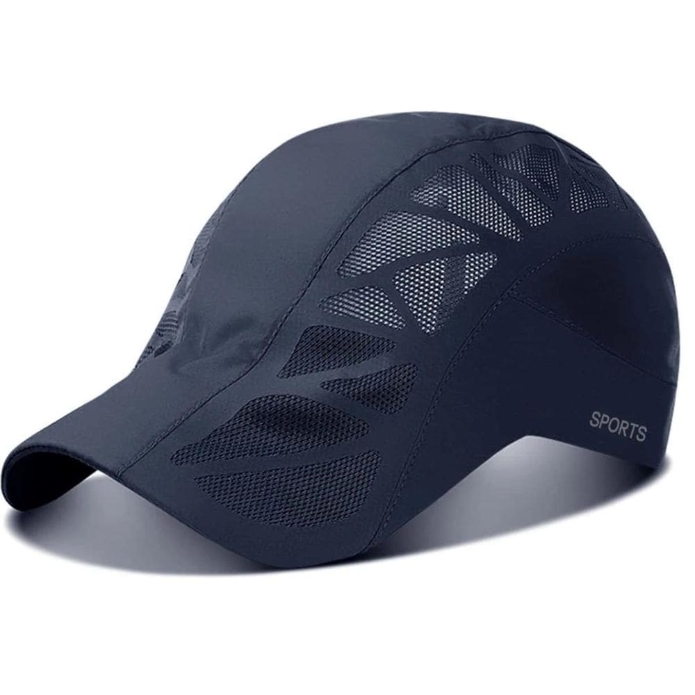 Boné Masculino Sportwear Dry Fit Em Malha Premium Azul