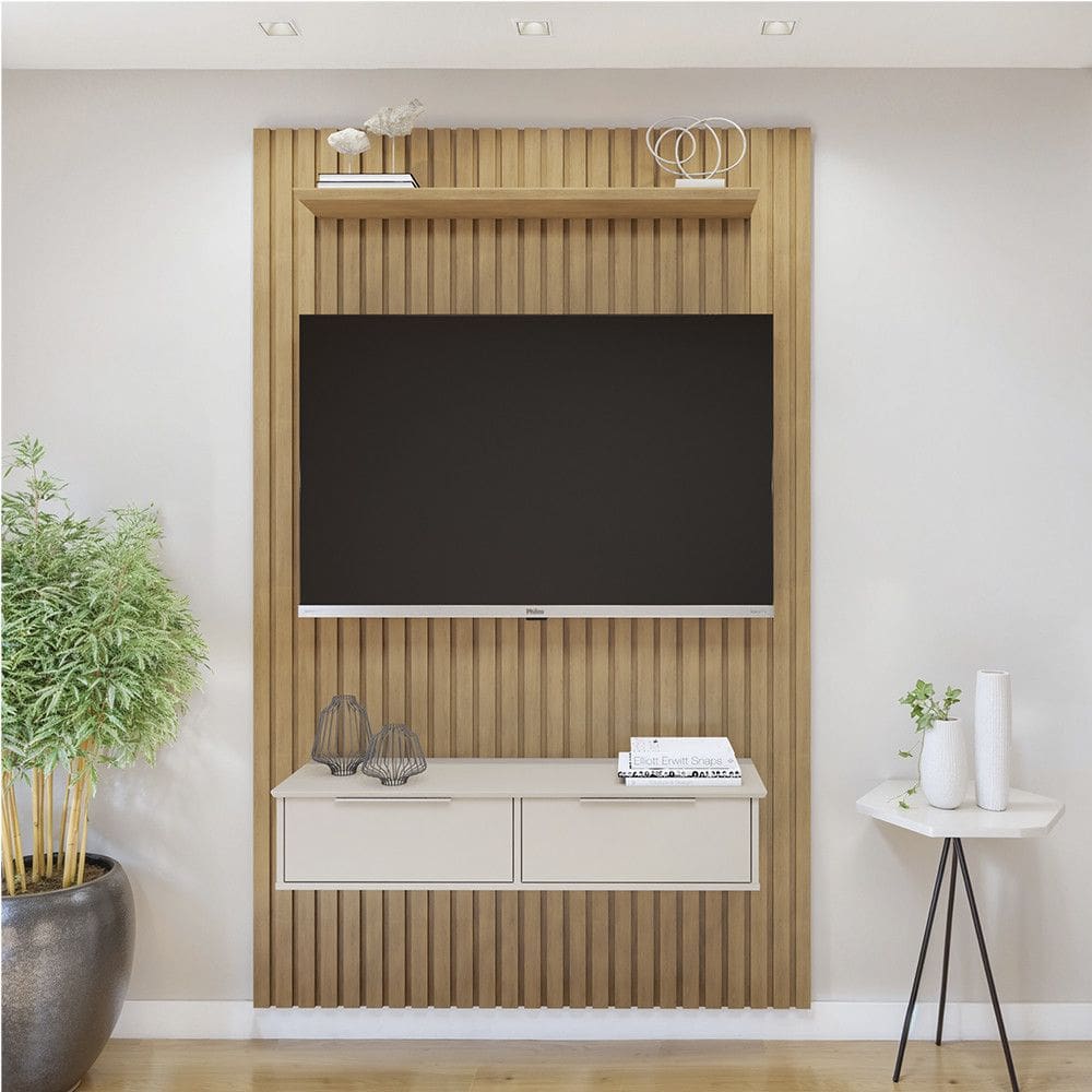 Painel Suspenso 138 Cm com Nicho Vitória 100 Mdf