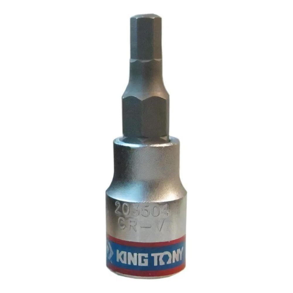 10X Chave Soquete Allen 1/4 X 4 Mm - King Tony