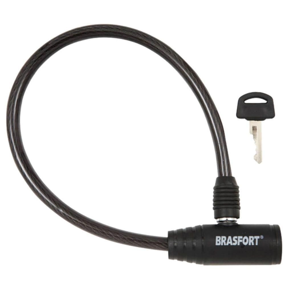 Cadeado Para Bicicleta Com Chave 8mm X 40cm - 7015 - Brasfort