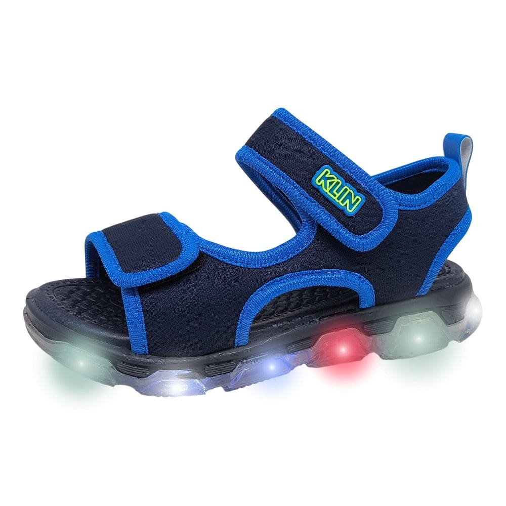 Sandália Infantil Menino Conforto Dia a DIa Luz Led Klin