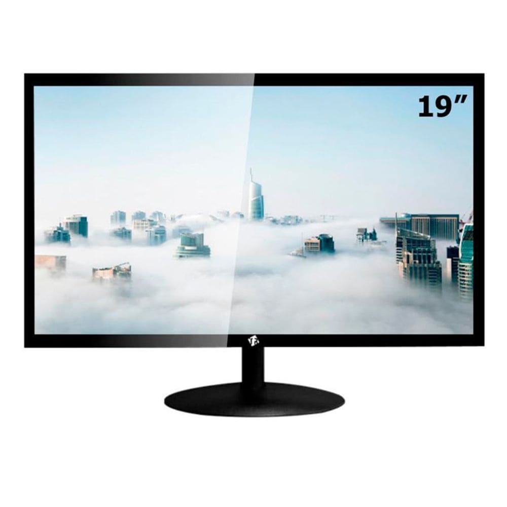 Monitor Led 19” Tronos Widescreen VGA/HDMI Preto - TRS-HK19WY