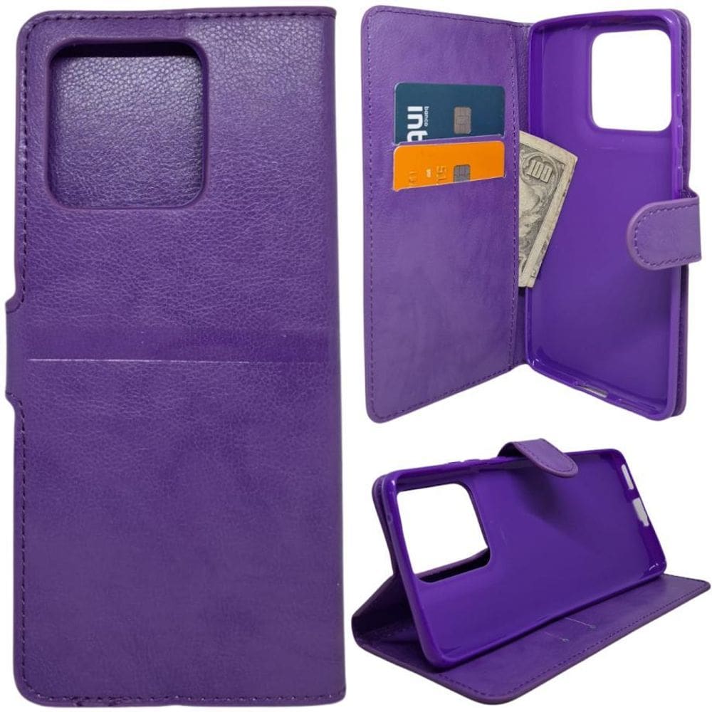 Capa Carteira Para Motorola Edge 60 Pro - Capinha Case
