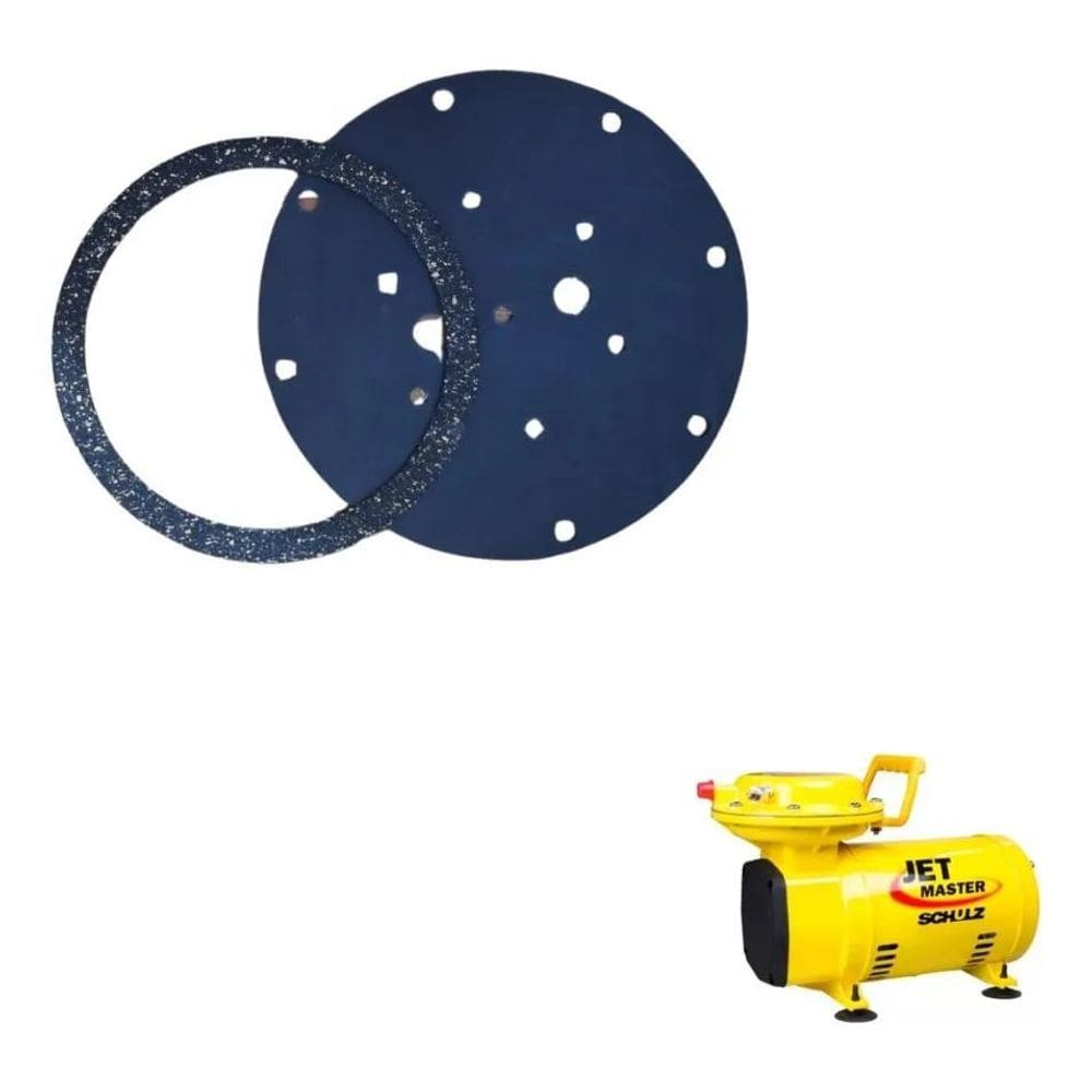 10X Diafragma Para Compressores Ar Direto Modelo Tufão Com J