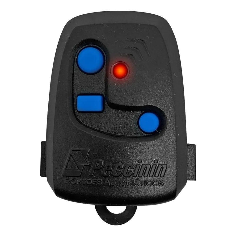 10X Controle Remoto Peccinin 3 Teclas 433,92 Mhz Com Pilha