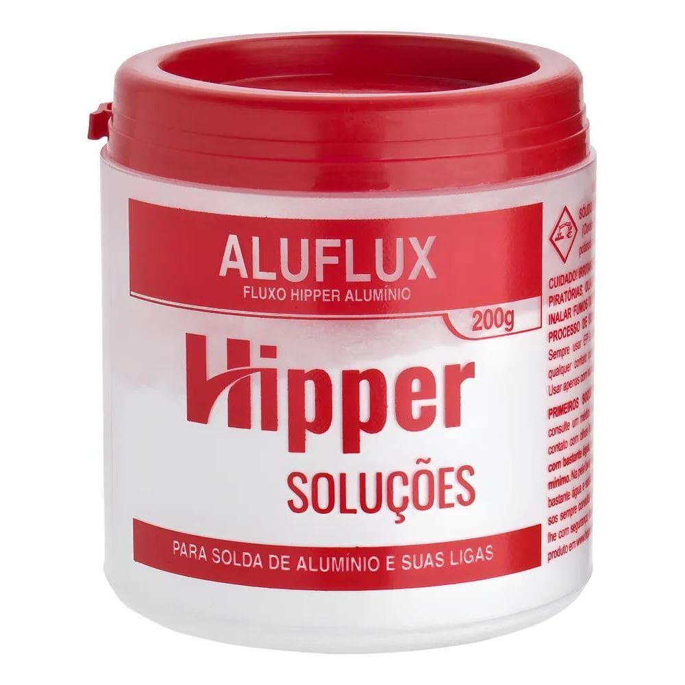 10X Aluflux 200G Fluxo Para Solda De Alumínio,