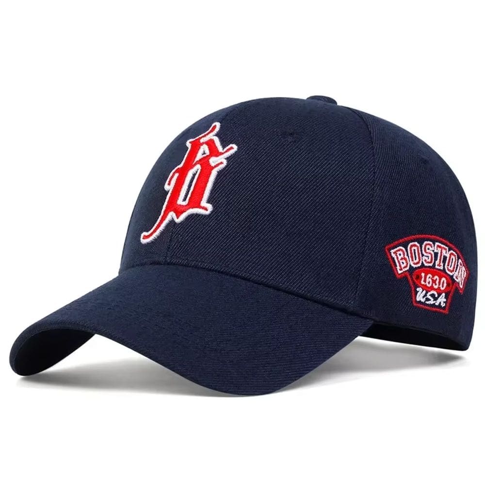 Boné Aba Curva Beisebol Bordado Letras B Ajustável ElaShopp