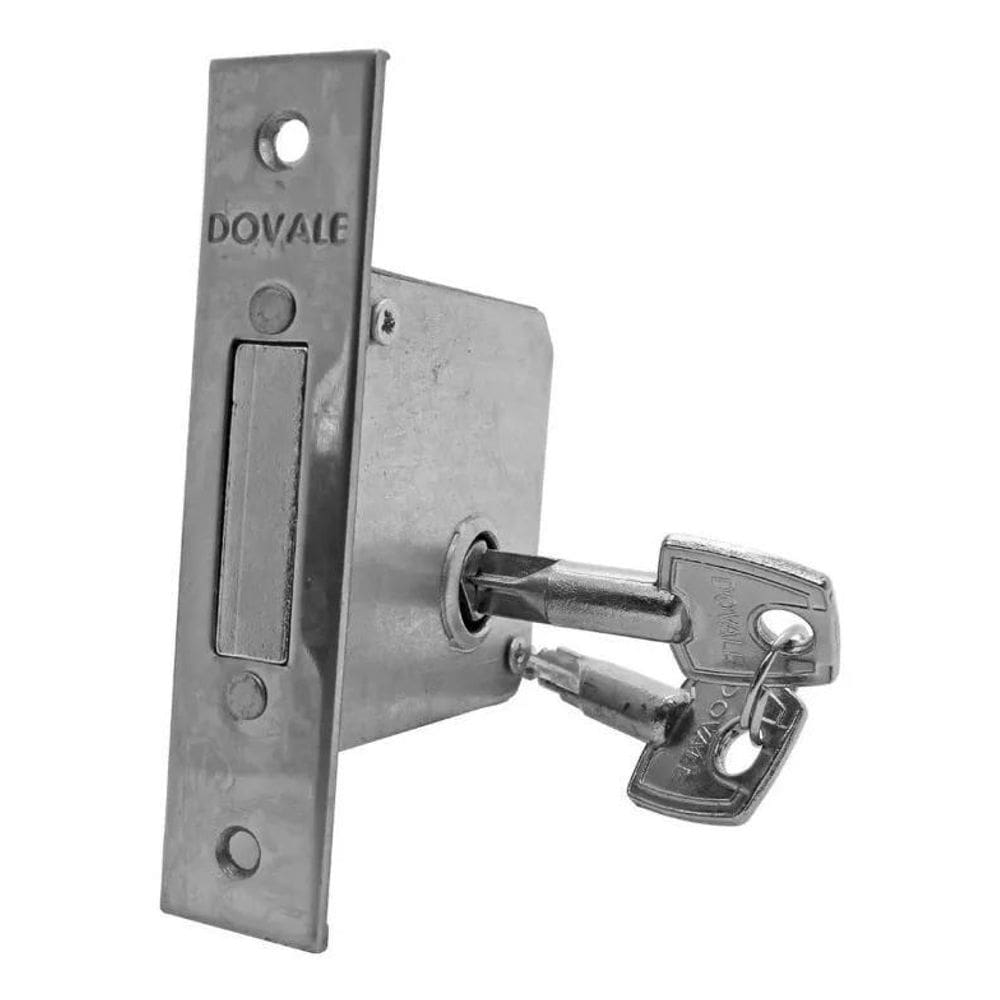 10X Trava De Segurança Tetra Para Porta De Madeira Dovale C