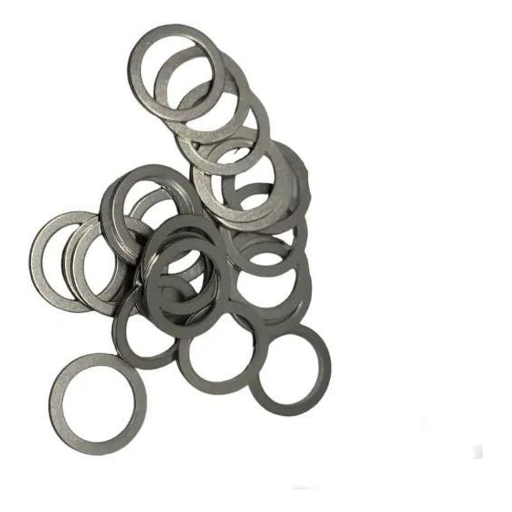 10X Arruela Aluminio Vedação Bujão Carter 12Mm 100 Unidade