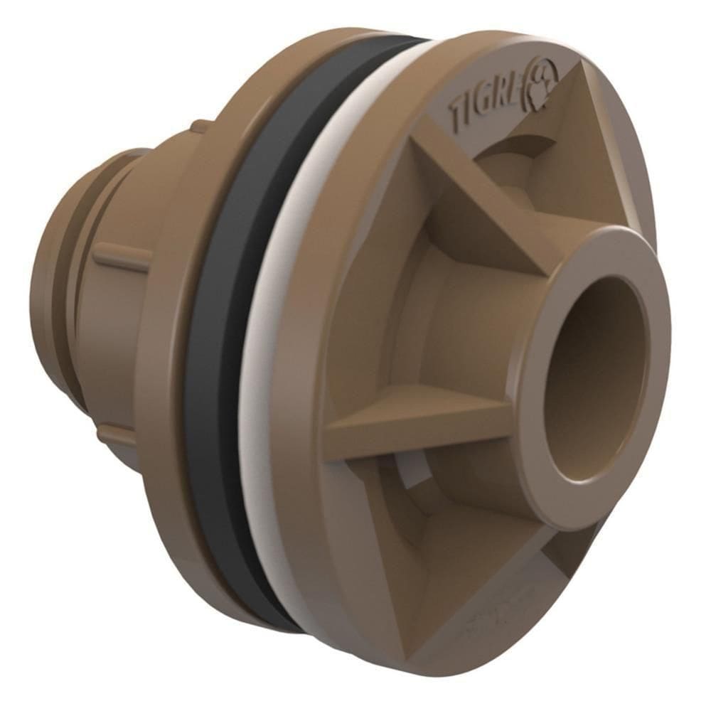 Adaptador Soldavel Com Flange Fixo 40mmx1.1-4”” - 22002465 - Tigre Adaptador Flange Soldavel Caixa D Agua 40mm Tigre