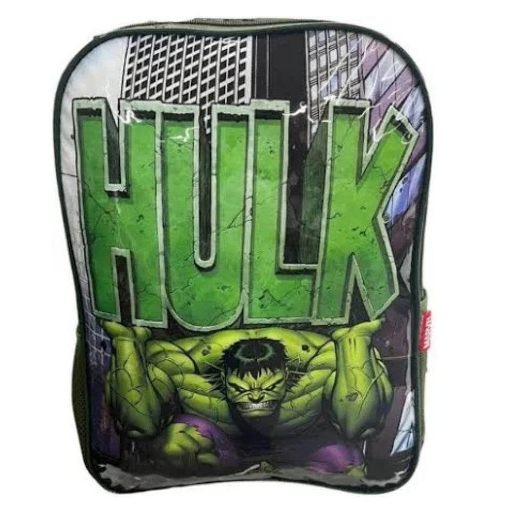 Mochila De Costas Escolar Infantil Juvenil Hulk