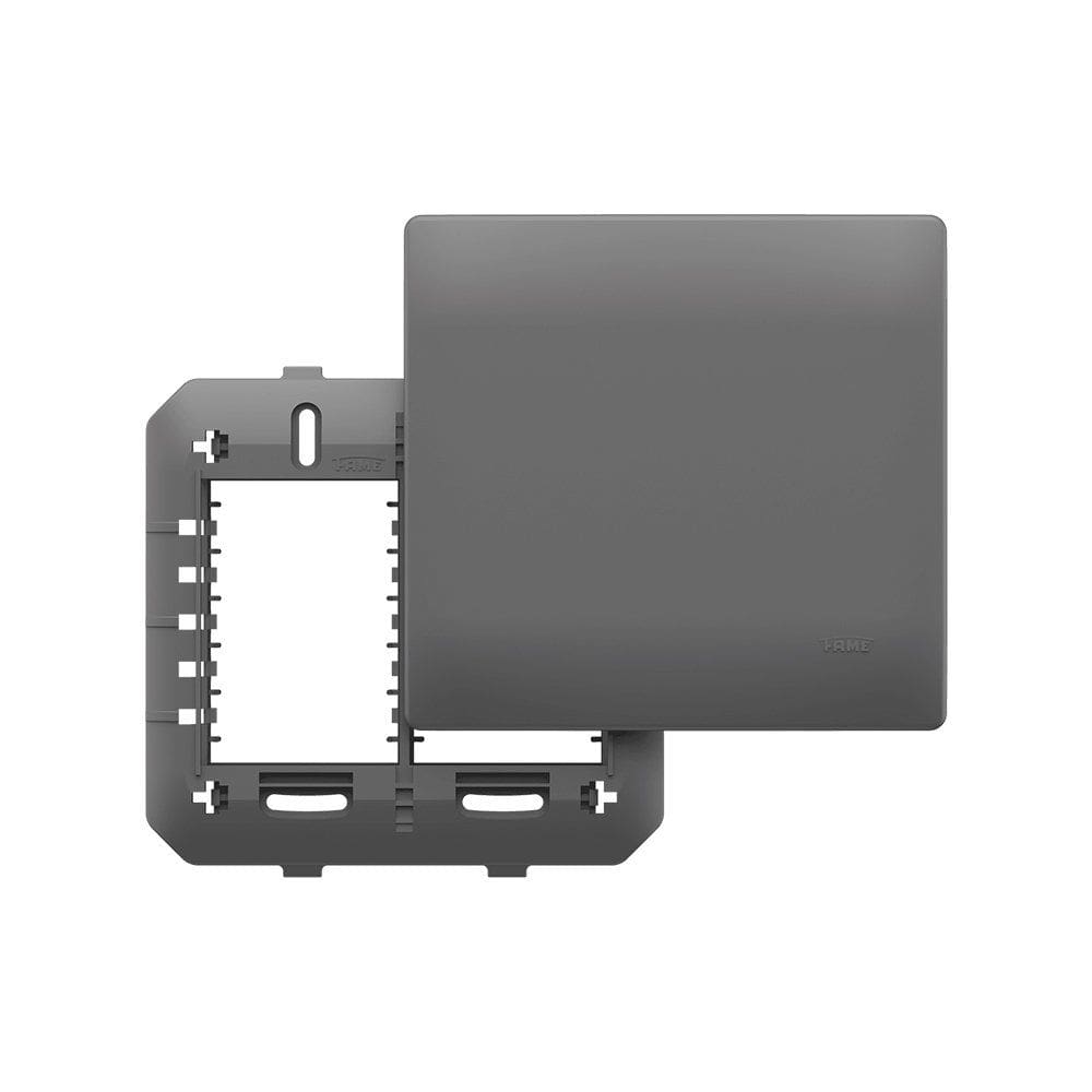 Placa Cega com Suporte Fame Habitat Onix 4x4