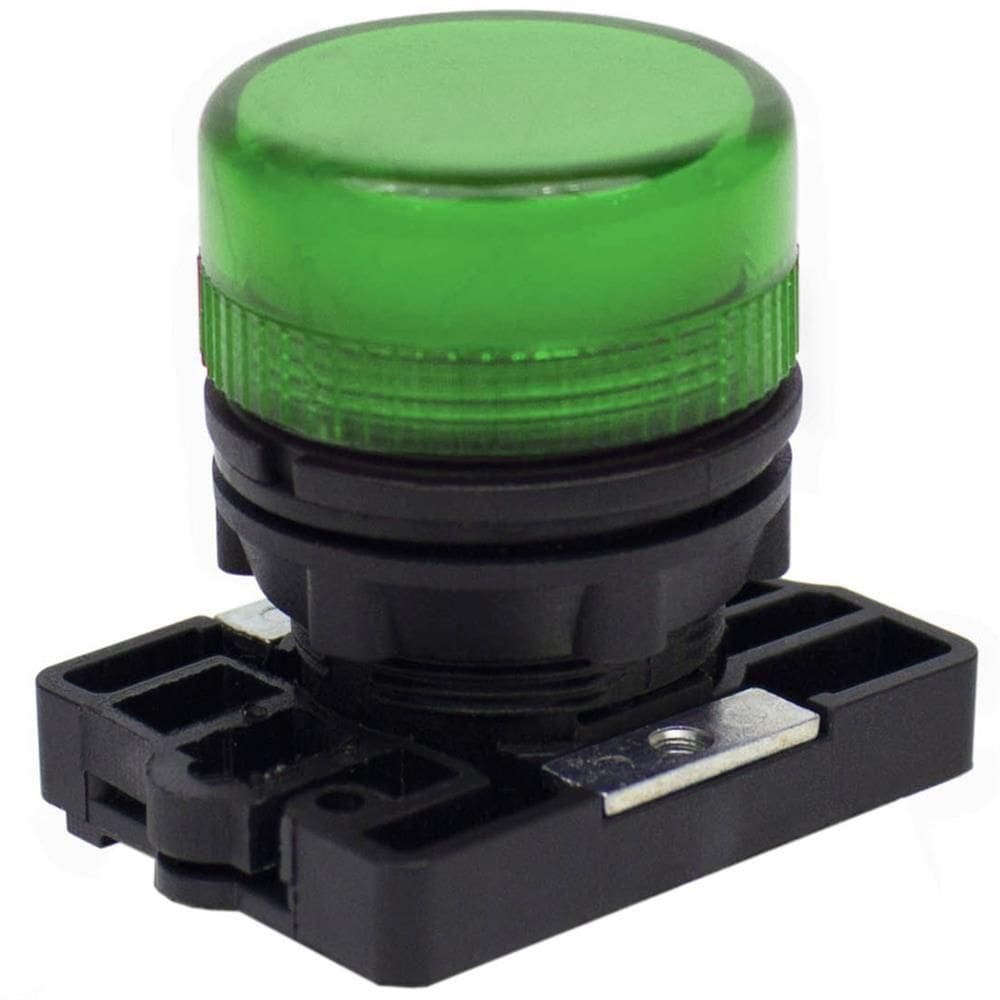 Sinalizador Luminoso Verde - Sllsl2 - Steck Sinalizador Luminoso Verde Sllsl2 Steck