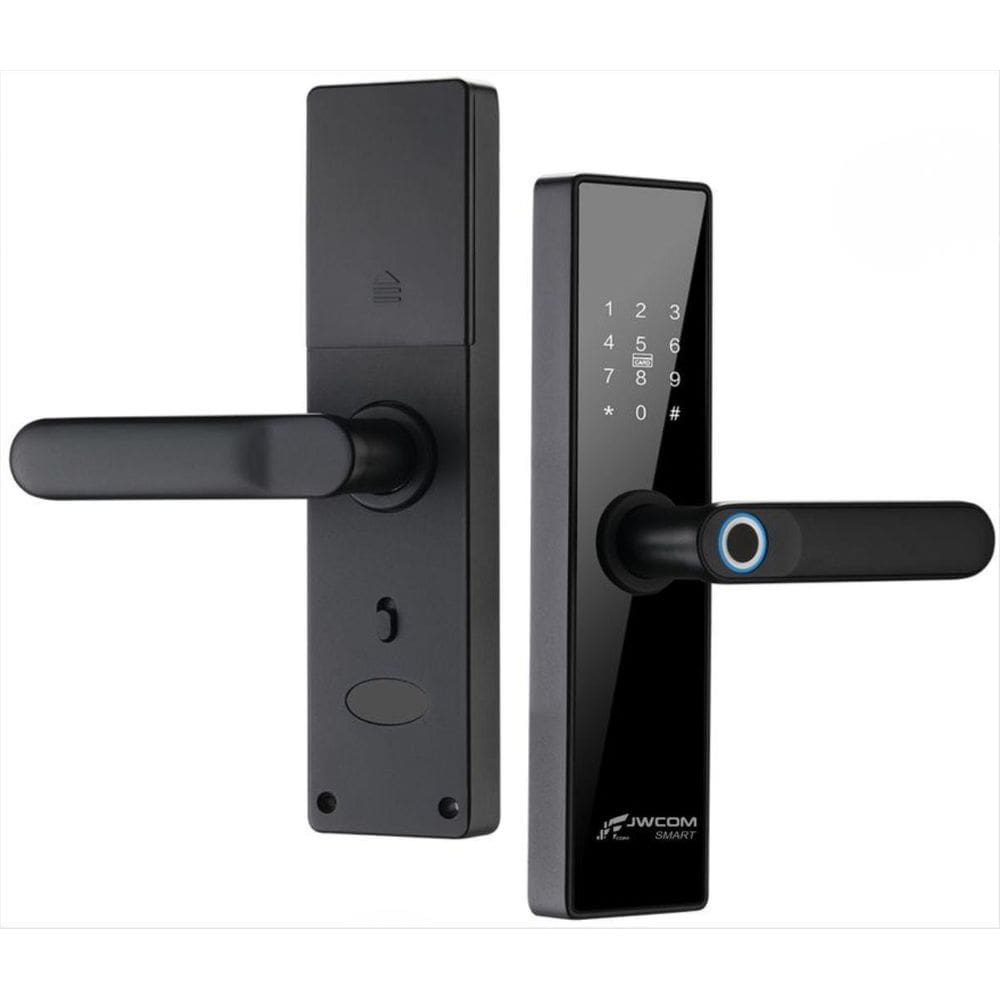 Fechadura Digital Inteligente Biométrica Senha Wi-Fi Cartão