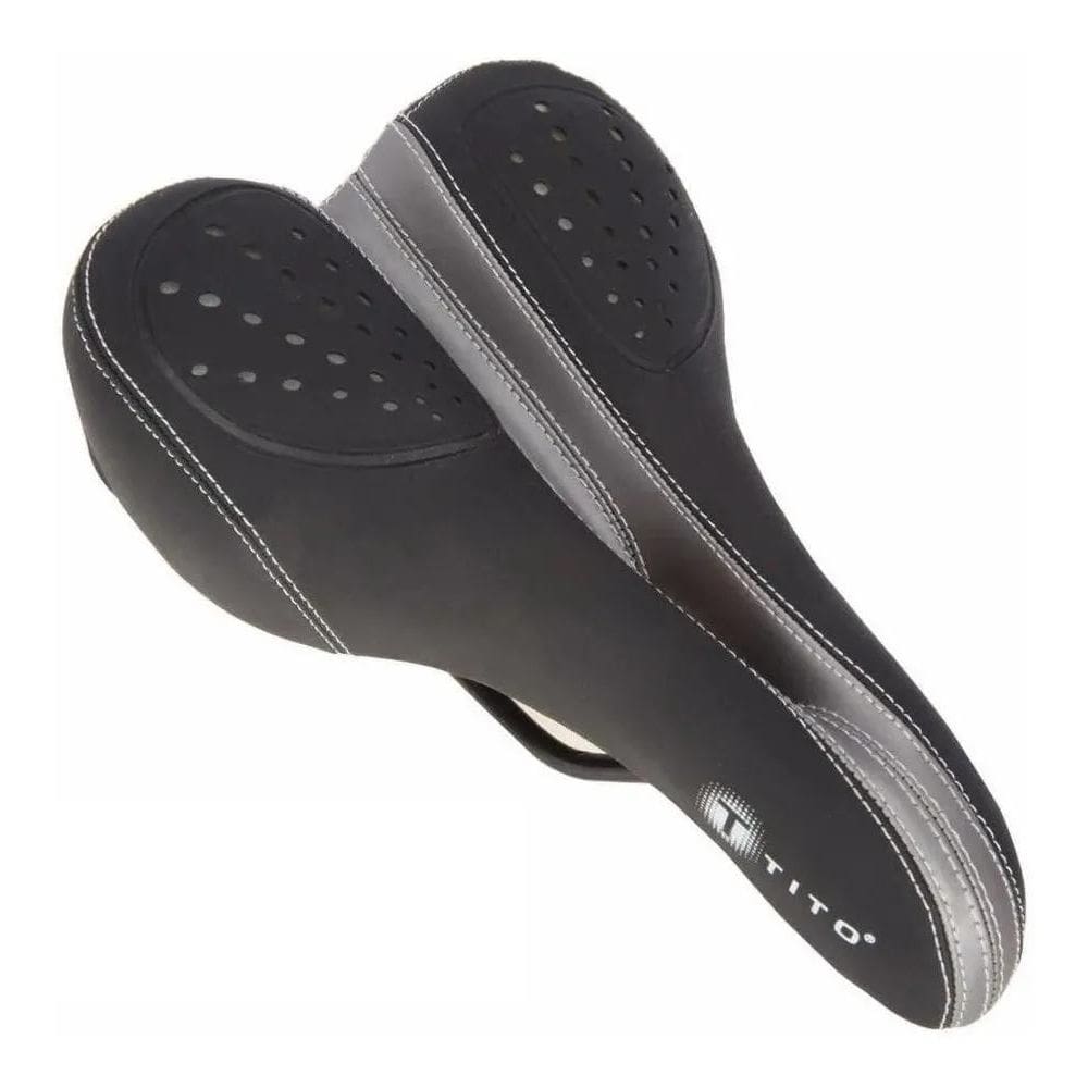 10X Banco Selim Vazado Bicicleta Tito Pro Gel Bike Mtb Conf