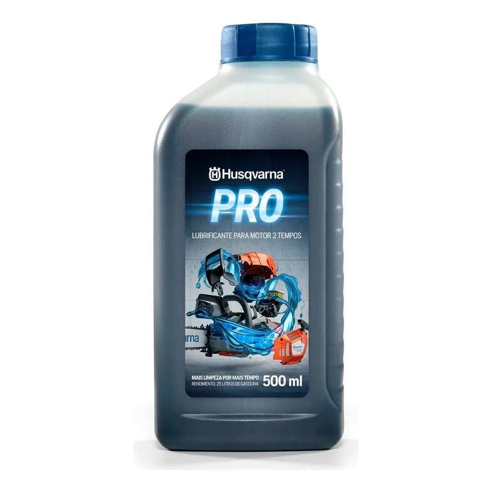 10X Óleo Lubrificante Husqvarna Premium Para Motor 2T 500Ml