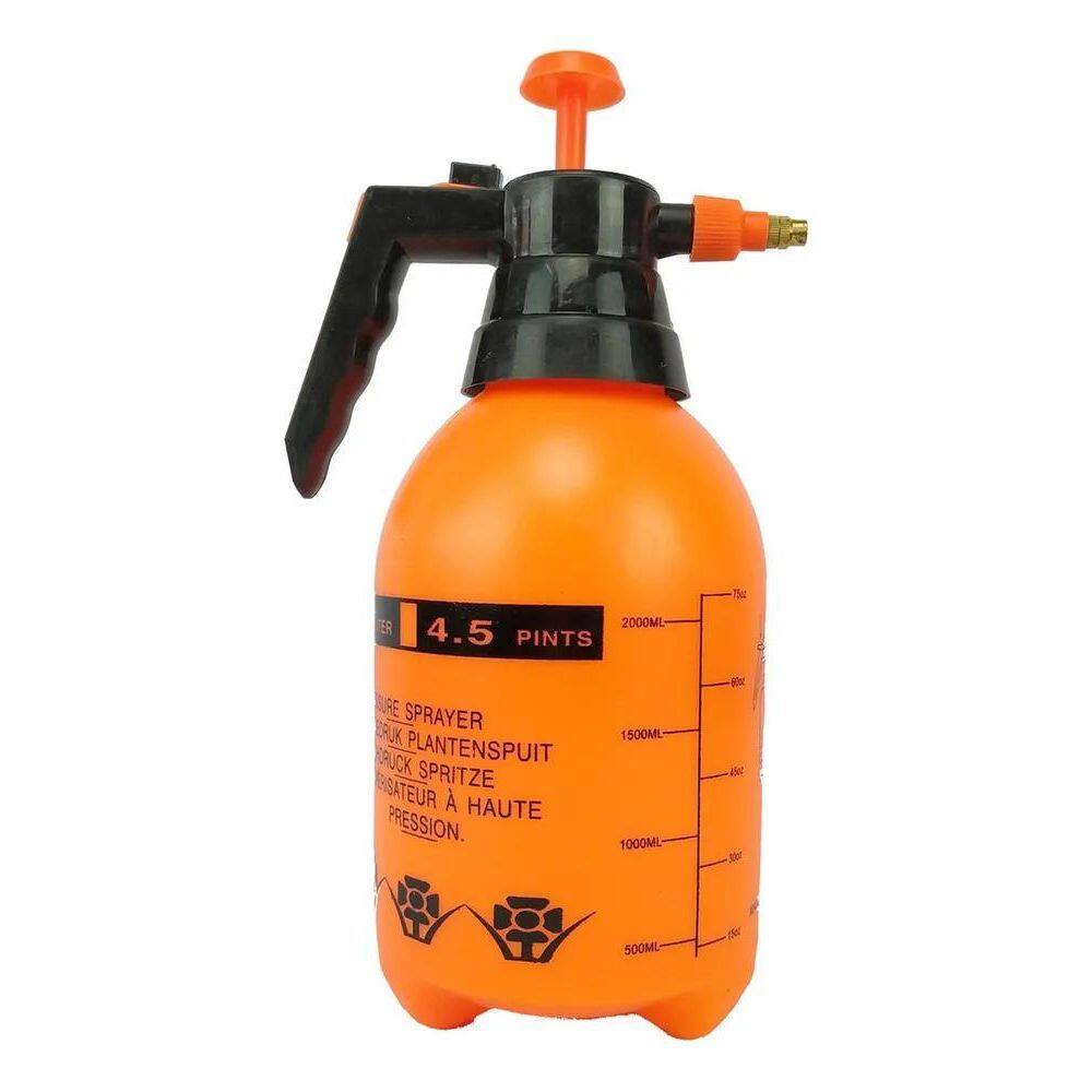 10X Borrifador Manual Com Gatilho 2 Litros Pulverizador