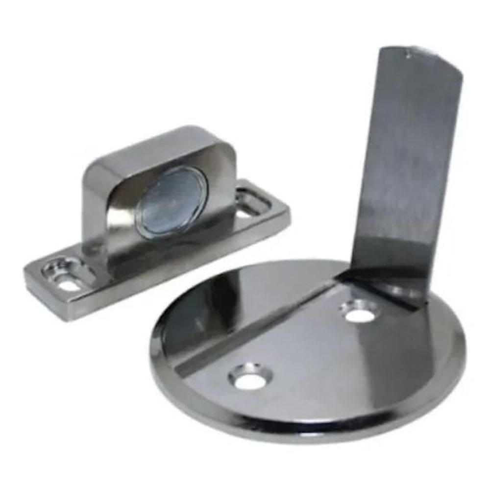 10X Trava Portaso Renna Magnetico Slim Aço Zamac Cromado