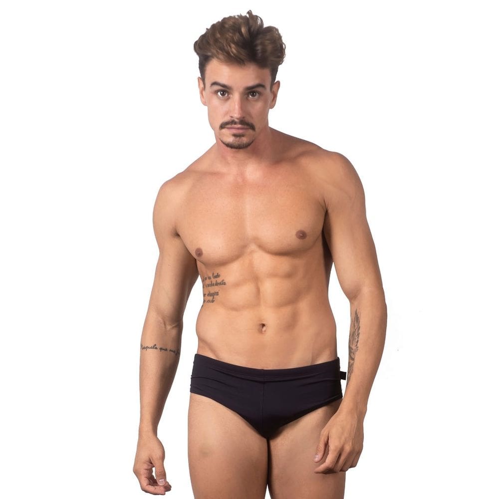 Sunga Slim Preta - J Wilas Beachwear