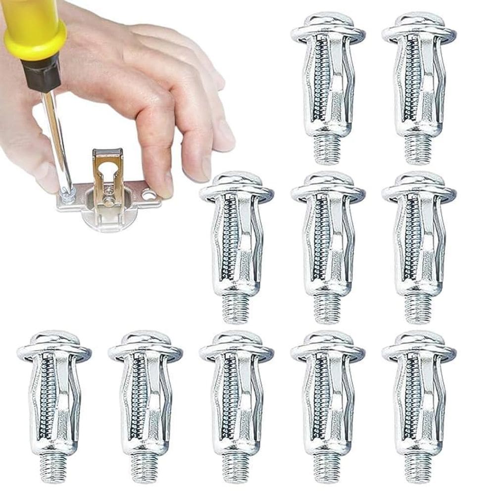 Parafusos Rebites De Expansao Metal Kit 50 Unidades M5X25Mm