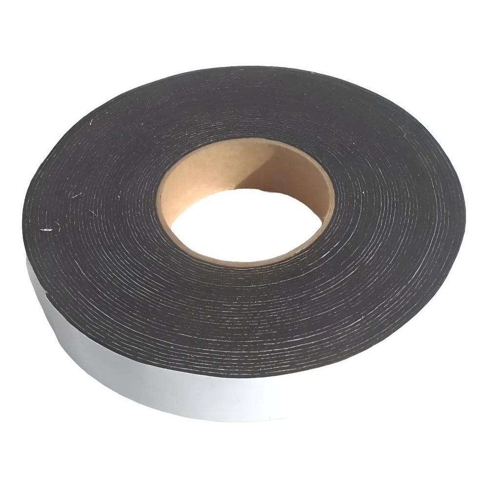 10X Fita Feltro Autocolante 1 Lado 25Mm X 1,2Mm Com 10 Metr