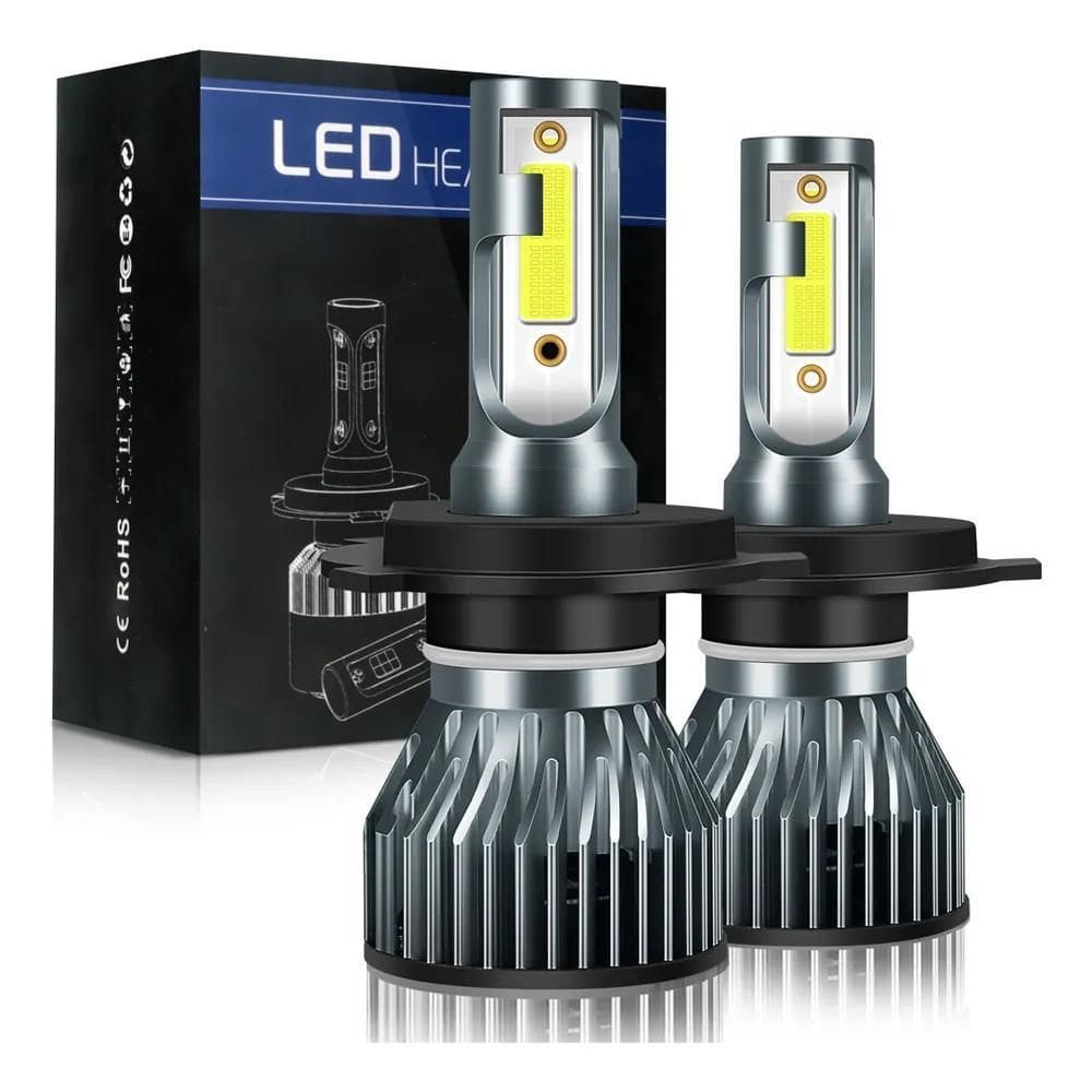 10X Kit Lampada Super Led H1 H3 H4 H7 H8 H11 H27