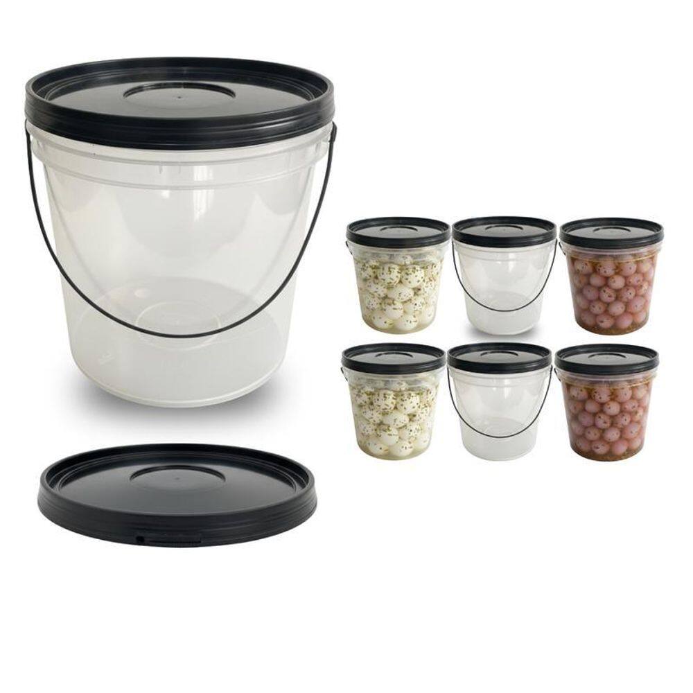 Balde 3.2L Para Sauna Seca - 6 Pçs