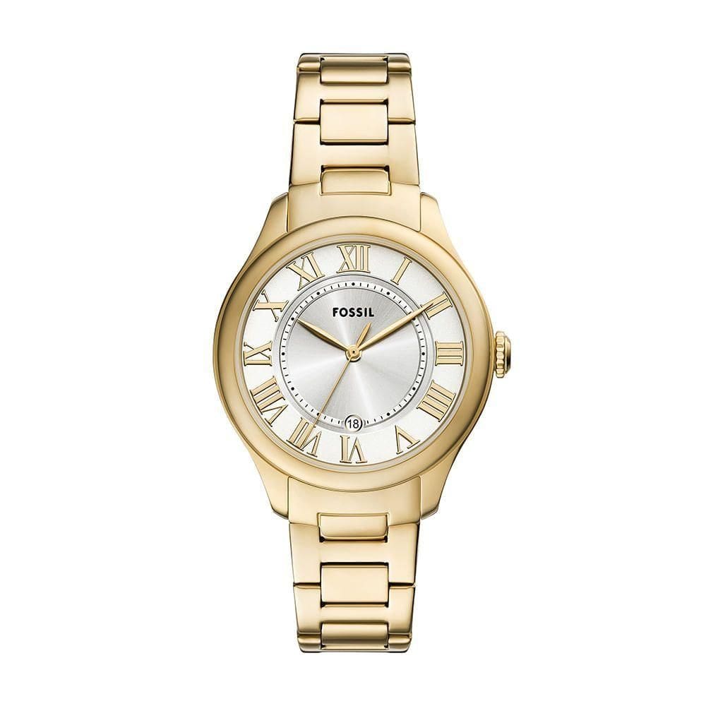 Relógio Fossil Feminino Fossil Dourado - Es5395-1kn
