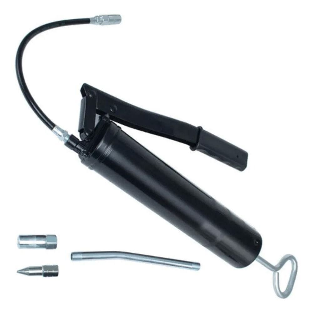10X Bomba De Graxa Engraxadeira Manual 500G Com Extensão Fl