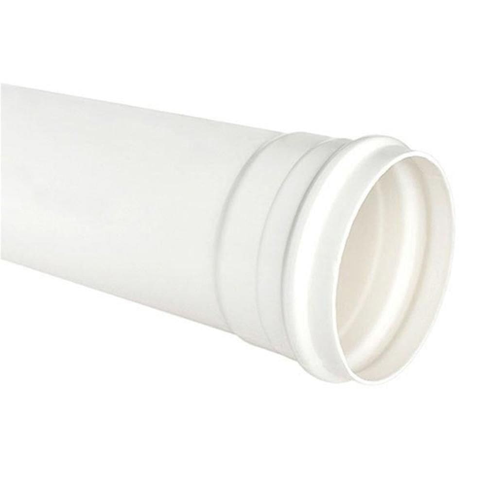 Tubo De Pvc Branco Para Esgoto Primário 6”” 150mm 6 Metros - 11031501 - Tigre Tubo Esgoto 150mmx6m Serie Normal Branco