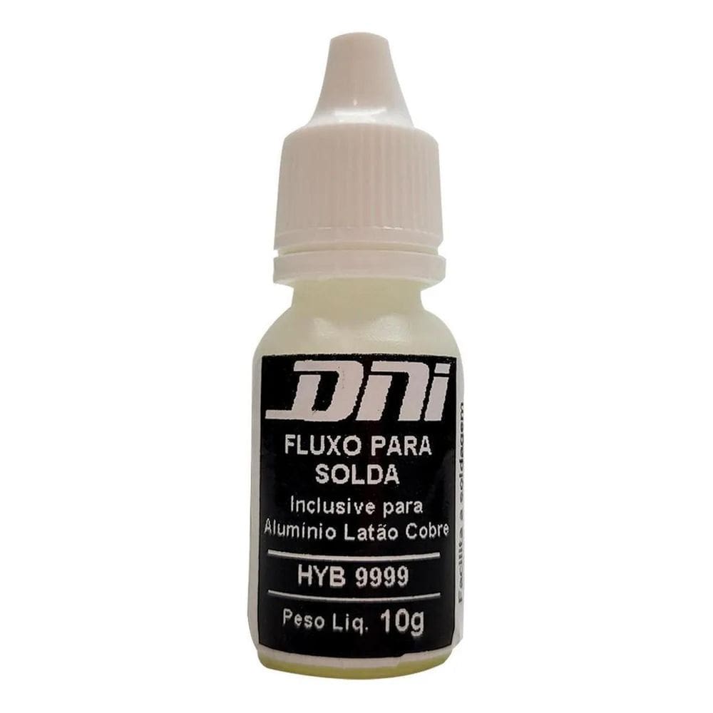 10X Gota Magica Fluxo De Solda Para Latão Aluminio E Cobre