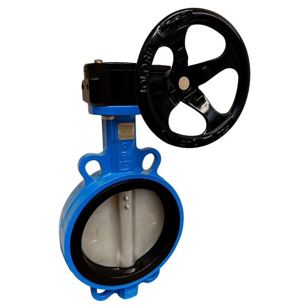 Valvula Borboleta Corpo Ff Disco 304 Epdm Caixa Redutora 5`` - Vbcr.125