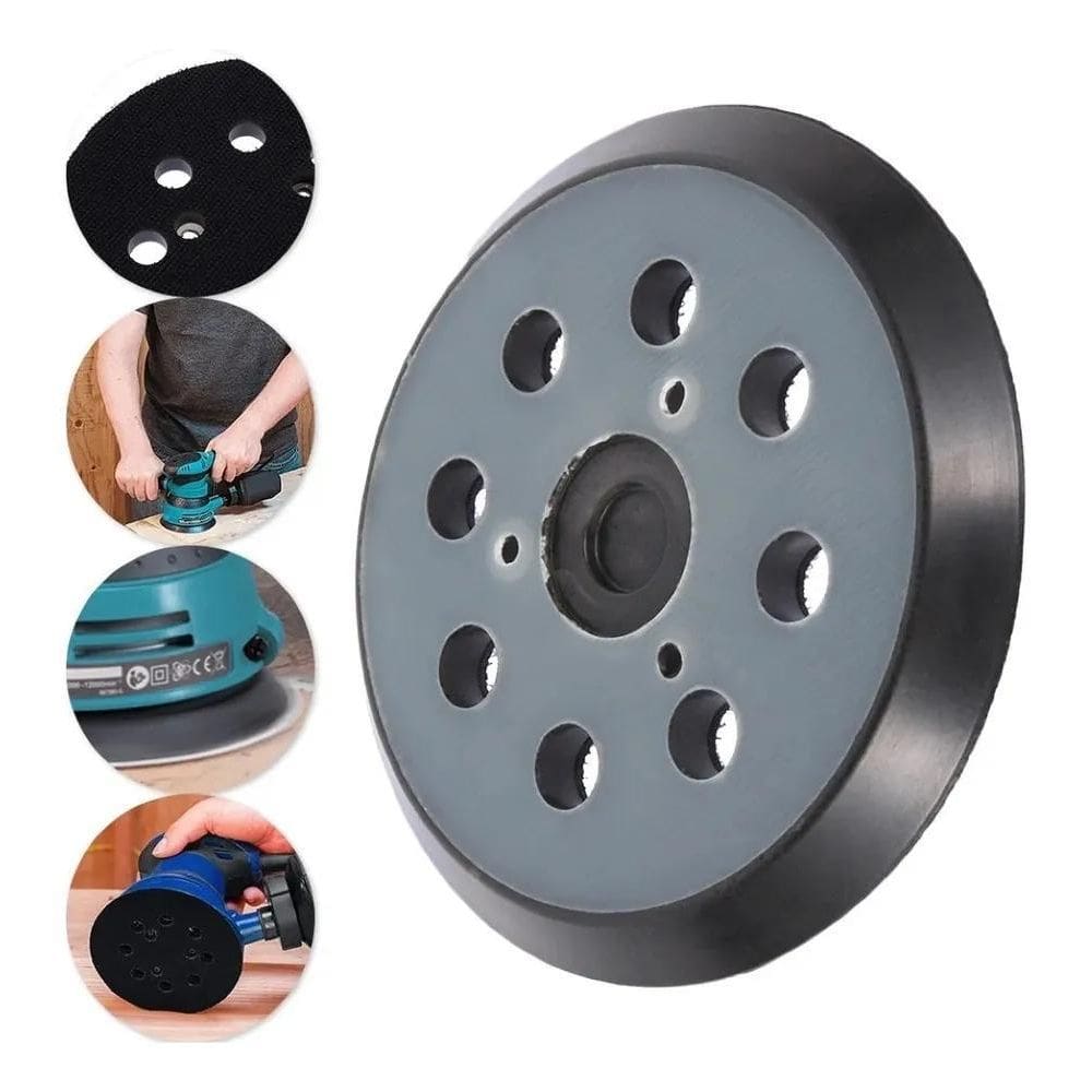 10X Base Almofada Lixadeira Roto Orbital Compativel Makita