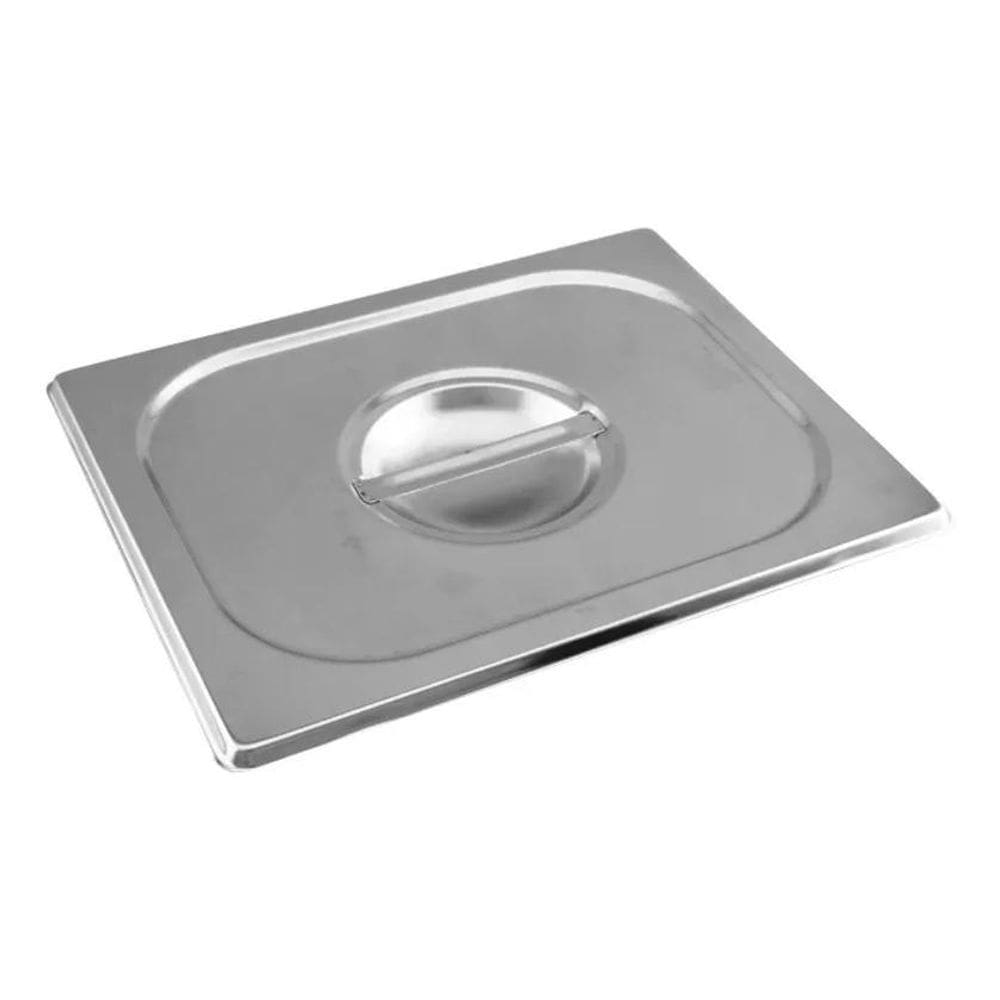 10X Tampa Para Cuba Gastronomica Gn 1/2 325X265 E 0,7Mm Aço