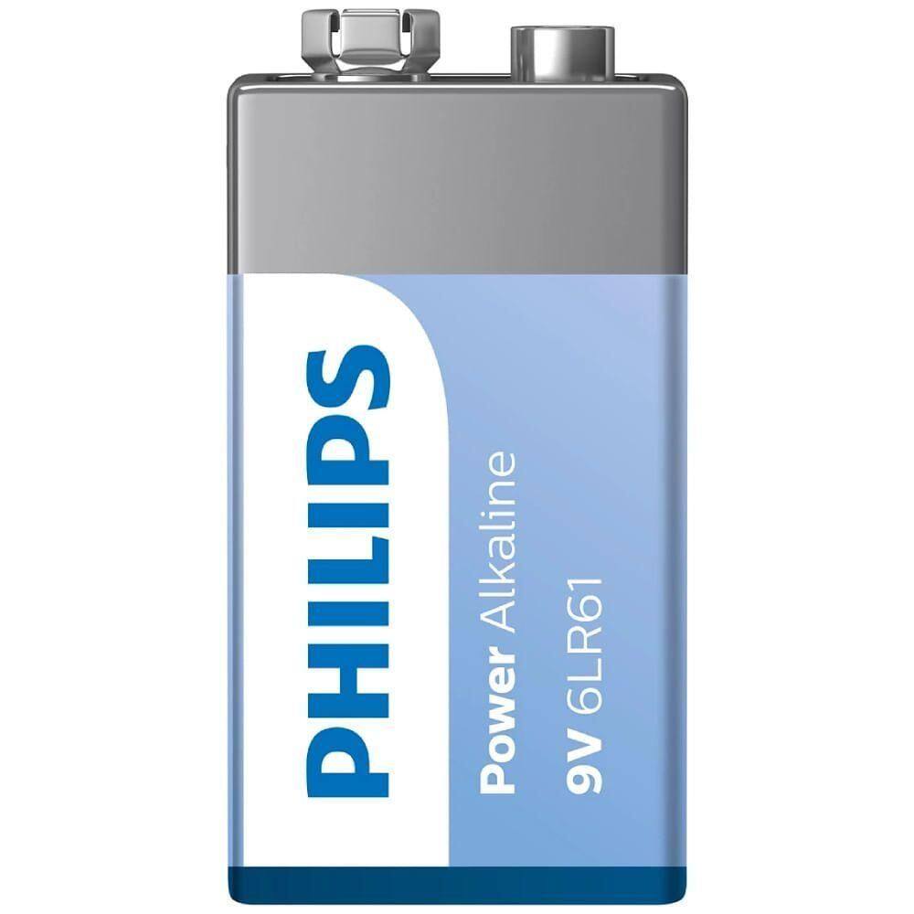 Bateria Alcalina 9 Volts - 200200 - Philips