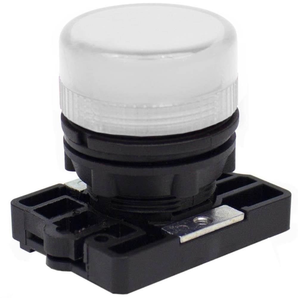 Sinalizador Luminoso Branco - Sllsl5 - Steck Sinalizador Luminoso Branco Sllsl5 Steck