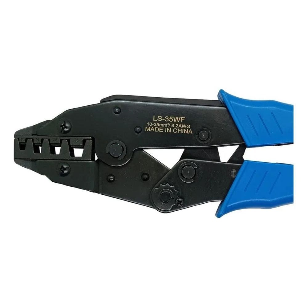 10X Alicate Prensa Crimpa Terminal Tubolar Ilhos 10 A 35Mm-