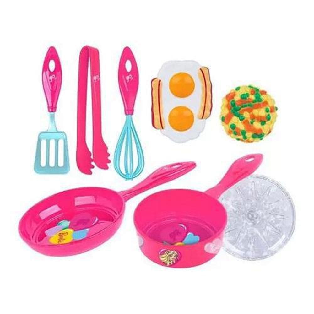 Boneca Barbie Cheff Kit De Cozinha Cotiplas - 2494