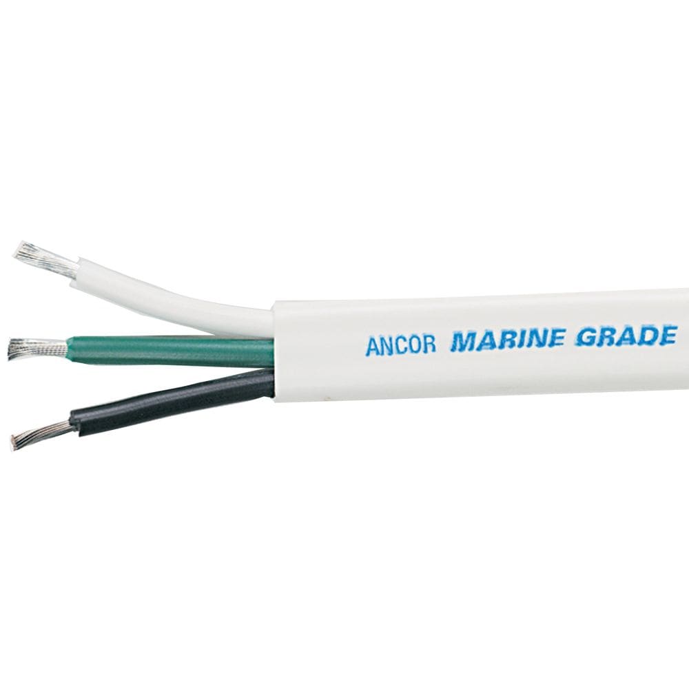 Fio eletrônico Ancor 130902 Cabo triplex 3x8mm2 plano 7,5m