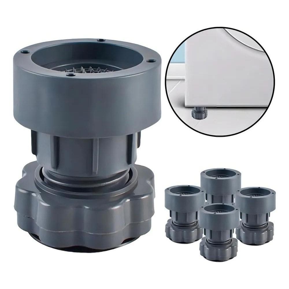 Pé Para Máquina De Lavar Geladeira Lava Seca Anti Vibração