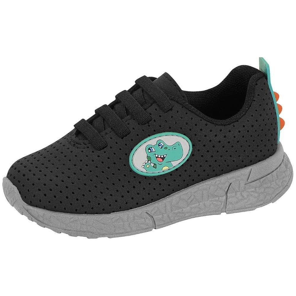 Tênis Infantil Menino Conforto Dinossauro Casual Molekinho