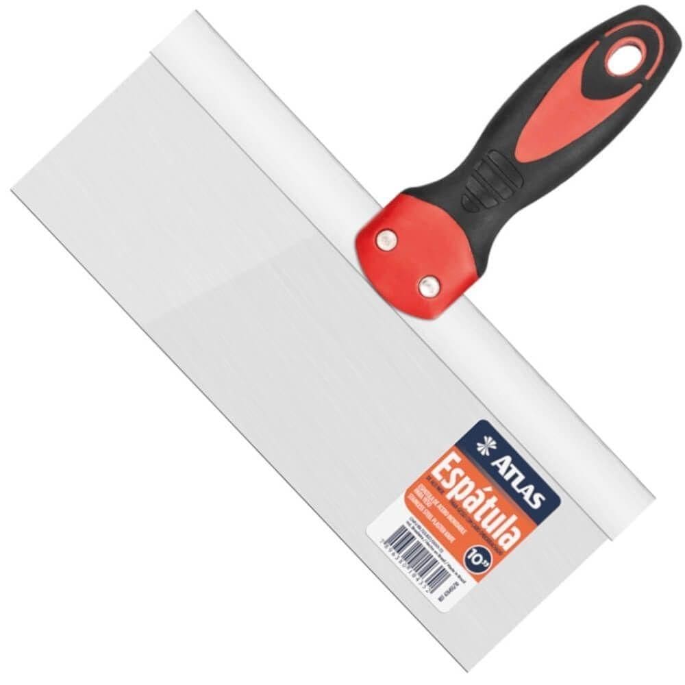 Espátula Retangular Para Drywall Em Inox - At6455-10 - Pincéis Atlas