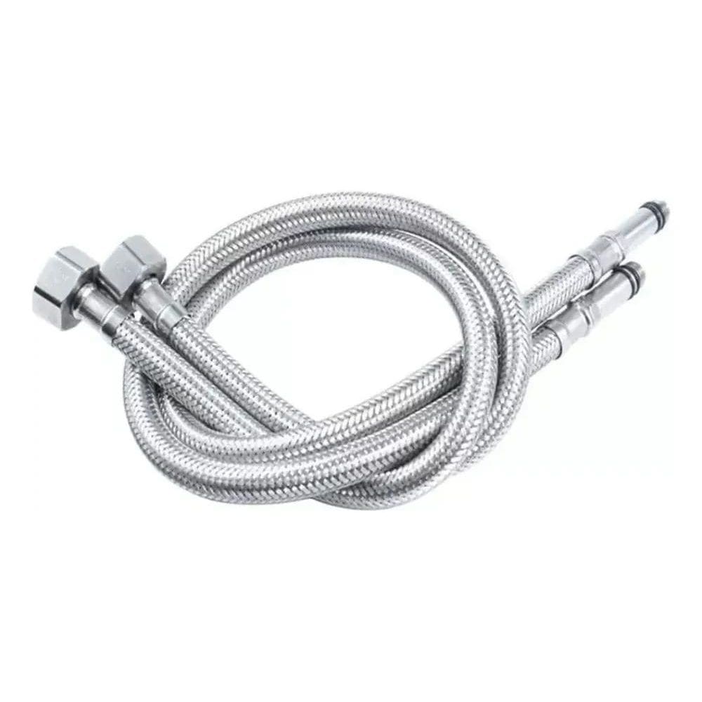 10X Engate Monocomando  Par  Mangueira Flexível Misturador