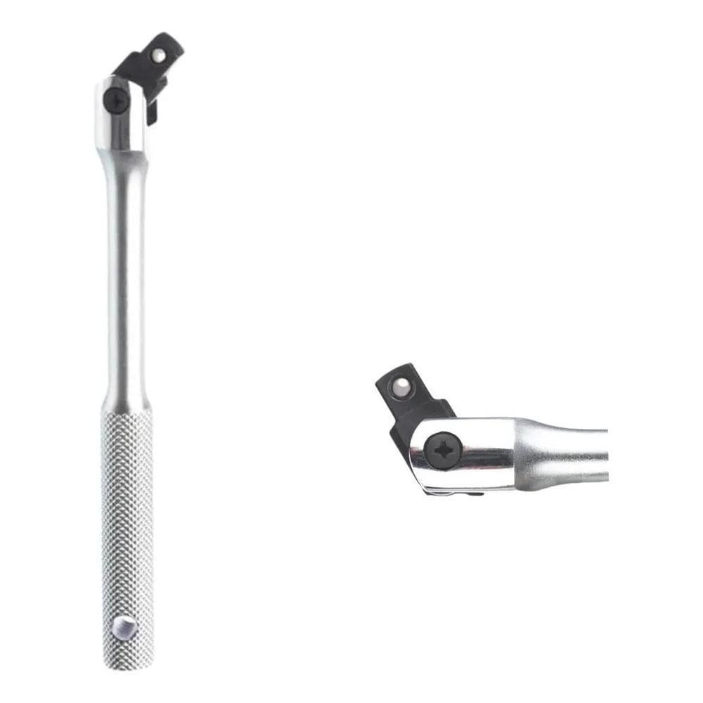 10X Cabo De Força Articulado 180º 380Mm Com Encaixe De 1/2