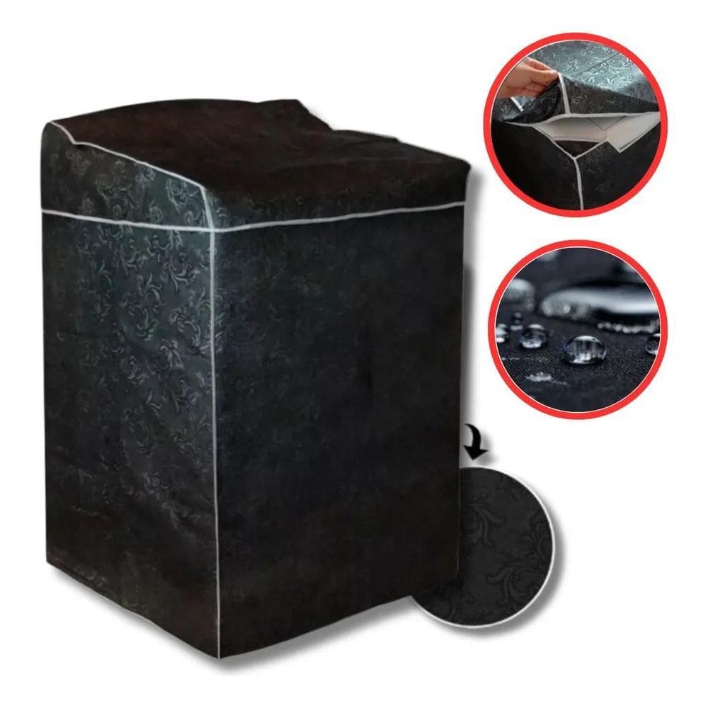 10X Capa Maquina Lavar Eletrolux Brastemp 12Kg A 17Kg Sem Z