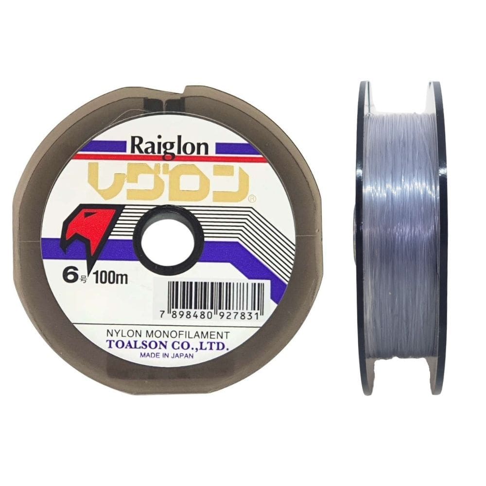 Linha para Pesca Raiglon Japonesa Cinza 100m